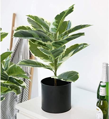 130cm Artificial Rubber Tree Indoor Outdoor Decor