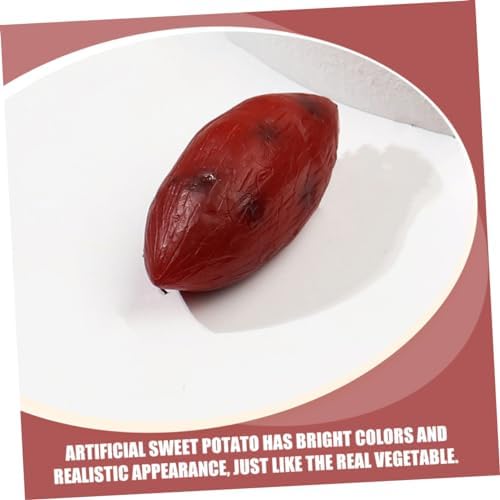 Vaguelly 5PCS Artificial Sweet Potato Decor Vegetables