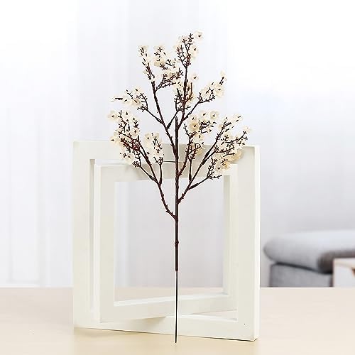 JAKY-Global Artificial Babys Breath Flowers 6 Bundle Beige