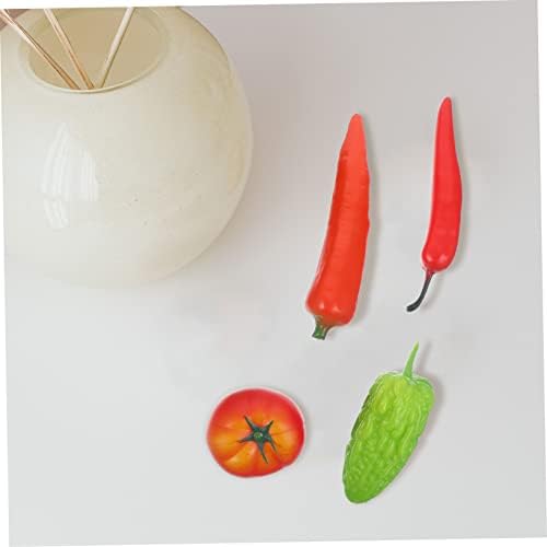 12pcs Artificial Vegetable Models for Educational and Decorative Use