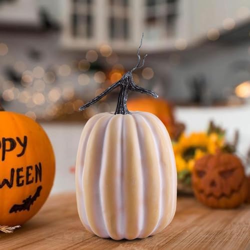 Realistic Artificial Pumpkin for Halloween Decor