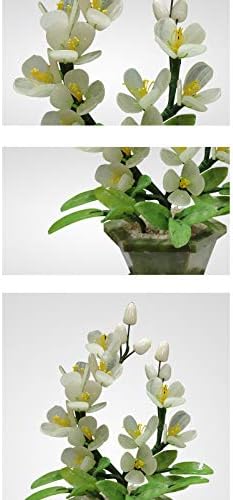 Artificial Bonsai Tree with Realistic Jade Orchid