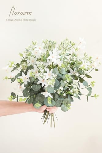 Floroom Artificial Greenery Stems Box Set 25pcs