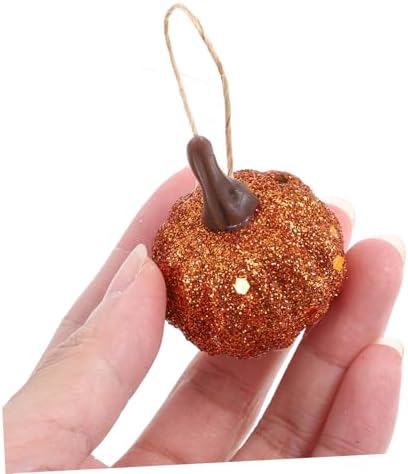 IMIKEYA 12pcs Realistic Foam Pumpkins Halloween Decorative Props