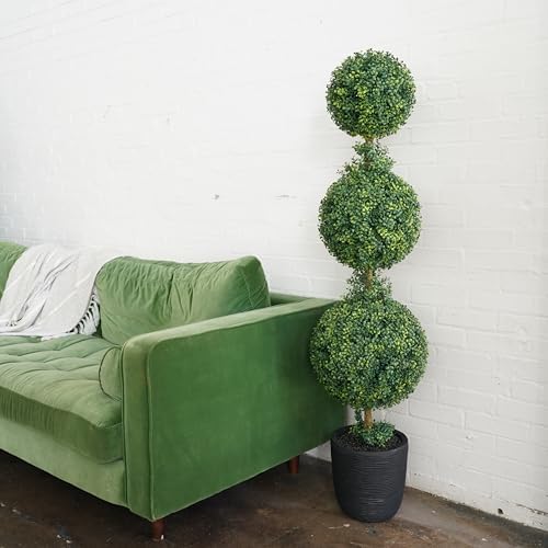 Natures Elements 5 Foot Triple Ball Topiary