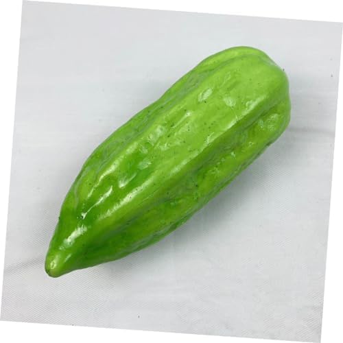 PRETYZOOM 4pcs Foam Bitter Melon Artificial Vegetable Props