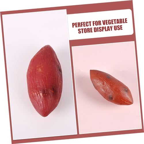 Vaguelly 5PCS Artificial Sweet Potato Decor Vegetables
