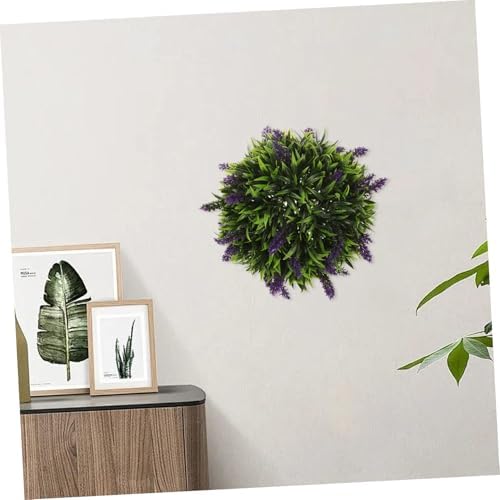 Wakauto Artificial Lavender Topiary Decor Ball