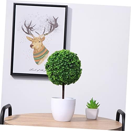 6pcs Artificial Topiaries for Home Office Window Sill Decor
