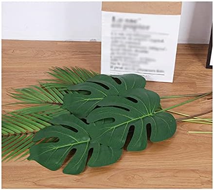 Artificial Bonsai Tree 23 Inch Artificial Monstera Plant with Realistic Leaves