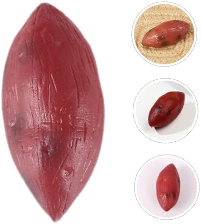 Sosoport 5pcs Realistic Artificial Sweet Potato Decorations