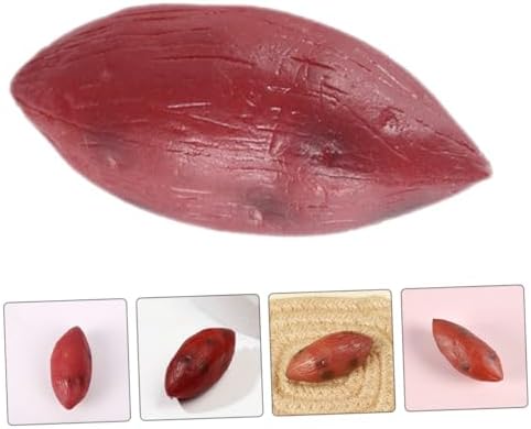 Kisangel 5pcs Lifelike Resin Sweet Potato Artificial Vegetable Decor
