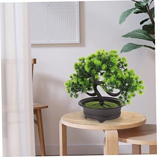 3pcs Welcome Pine Artificial Bonsai Trees with Planters