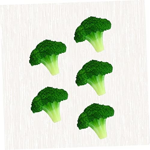 STOBAZA 10pcs Realistic Broccoli Artificial Decor Display Props
