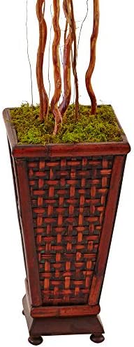 Nearly Natural 5ft Hibiscus Artificial Tree with Planter
