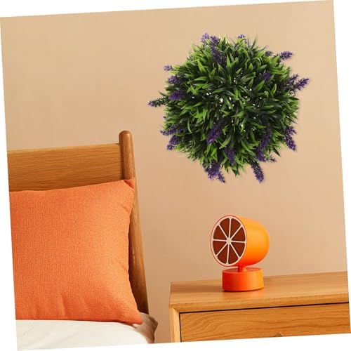 Wakauto Artificial Lavender Topiary Decor Ball