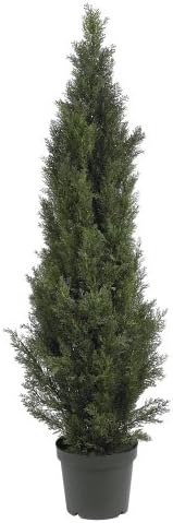 Nearly Natural 5ft Mini Cedar Pine Tree Green