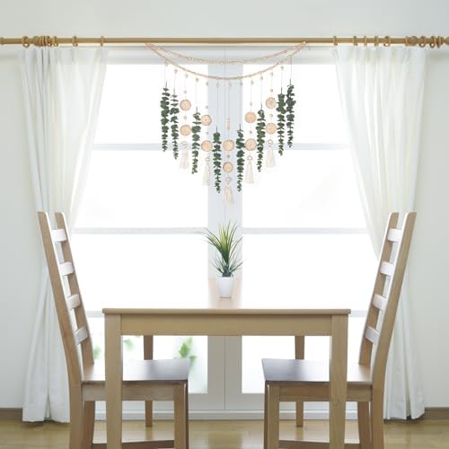 Giauma Artificial Eucalyptus Wall Garland Sage Green Boho Decor