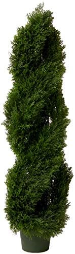 Nearly Natural Double Pond Cypress Artificial Topiary 4ft H