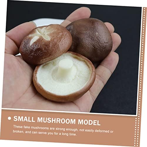 Amosfun 6pcs Decorative Simulated Mushroom Models