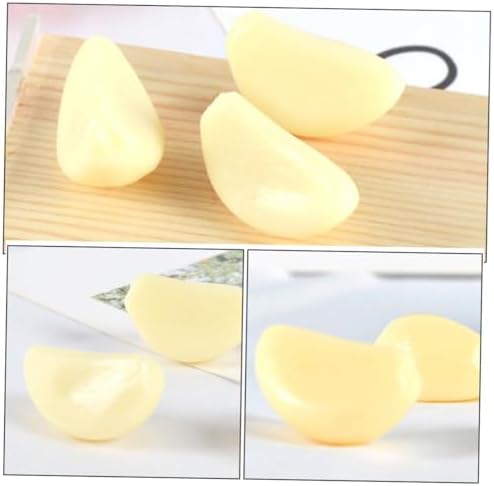 12 Pieces Artificial Garlic Clove Decor Model