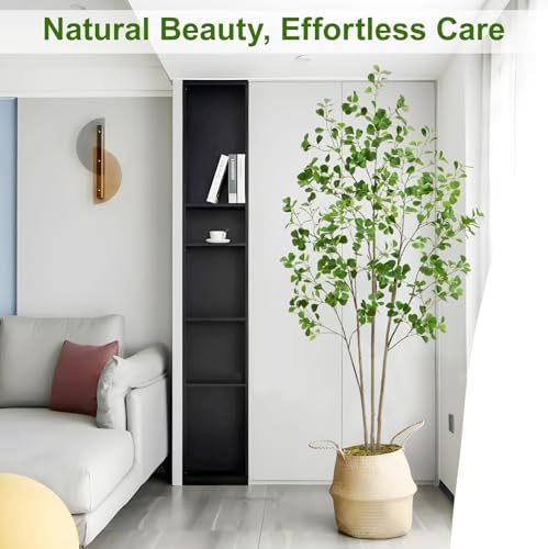 Keeplush 6ft Artificial Ficus Tree with Heart-Shaped Leaves