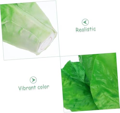 Luxshiny Realistic Lettuce Artificial Vegetable Decor No Maintenance