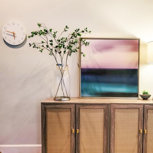 6pcs Faux Stems Artificial Eucalytus Branches for Vase
