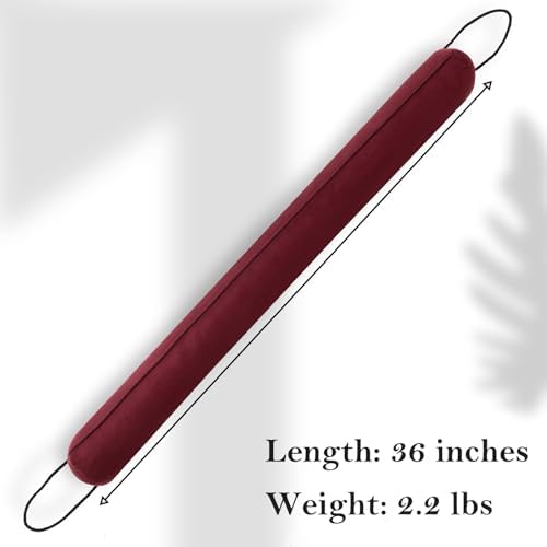 Sunolga 36 Inch Door Draft Stopper with Red Cover