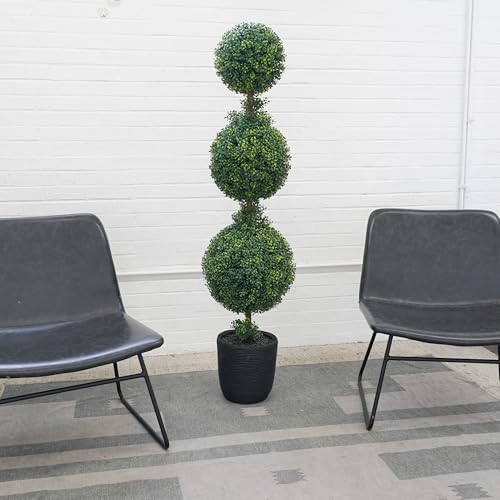 Natures Elements 5 Foot Triple Ball Topiary