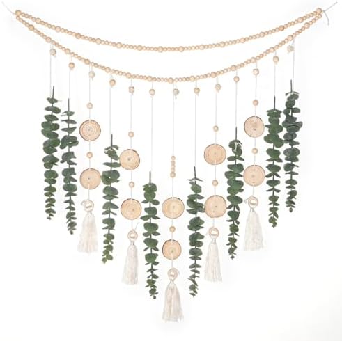 Giauma Artificial Eucalyptus Wall Garland Sage Green Boho Decor