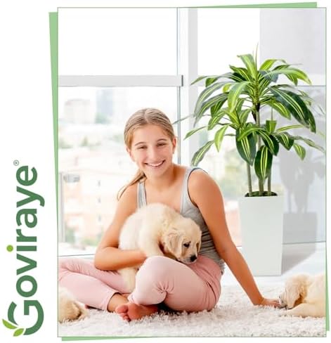 4ft Dracaena Artificial Plant with White Planter
