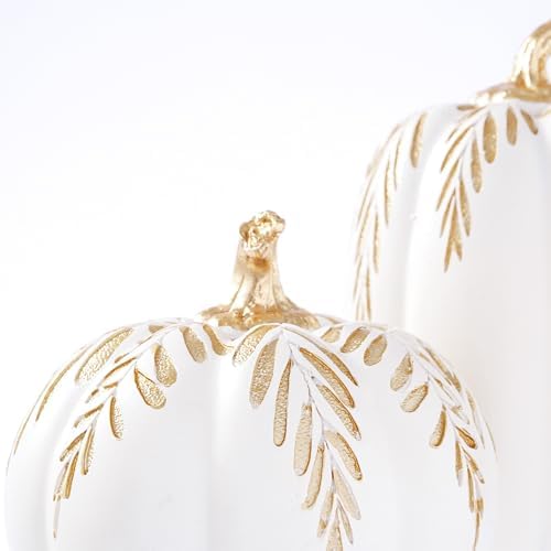 DN DECONATION 2-Pack Fall Pumpkin Decorations