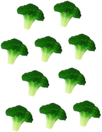 STOBAZA 10pcs Realistic Broccoli Artificial Decor Display Props