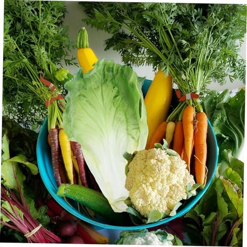 STOBAZA Realistic Artificial Lettuce Decor