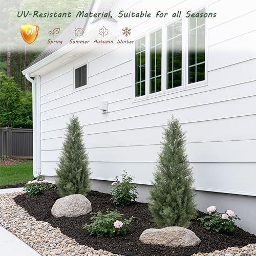 Bellacat 3ft UV Resistant Artificial Topiary Trees 2Pack 1