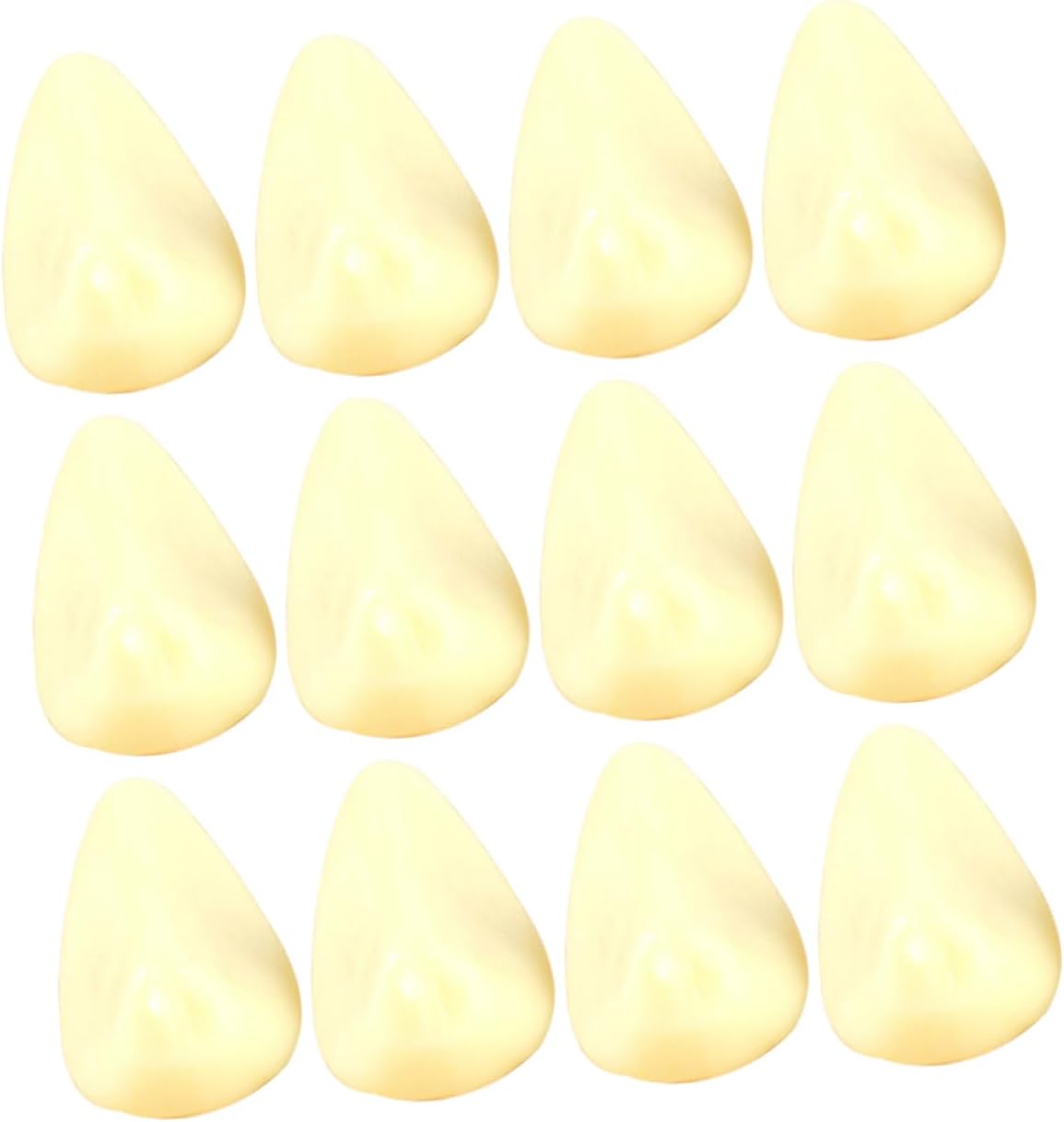 12 Pieces Artificial Garlic Clove Decor Model