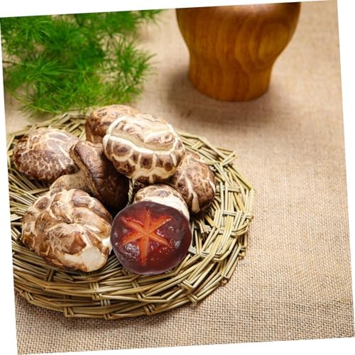 HOOTNEE 6PCS PVC Artificial Mushroom Decor Set