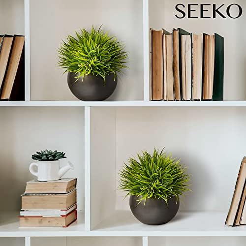 SEEKO Succulents Artificial Plants 2 Pack