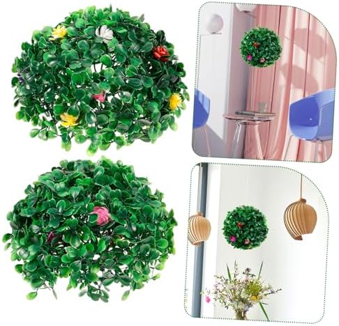 KESYOO Artificial Topiary Ball Hanging Decoration