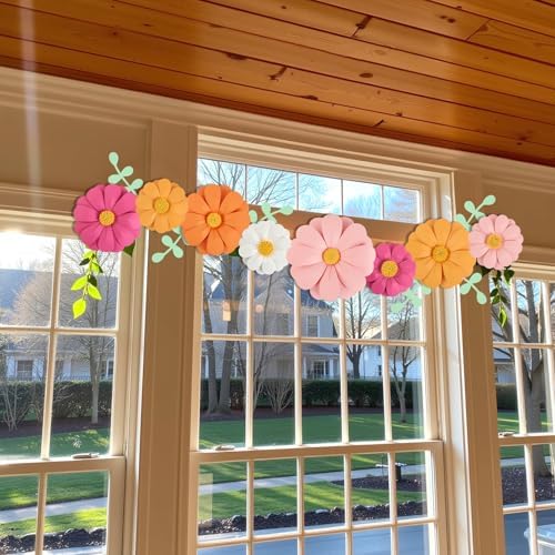 Homarkable 3D Paper Flowers Wall Decor Set