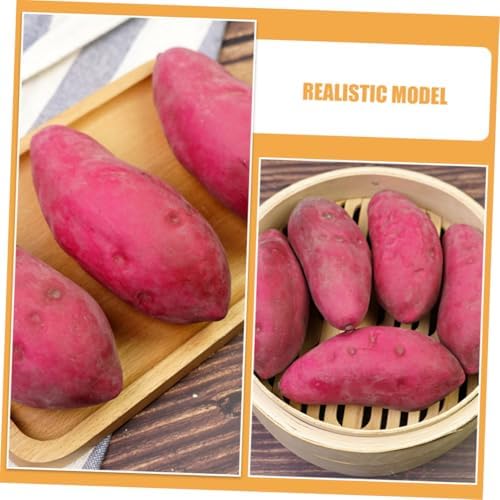 TOYANDONA 6pcs Lifelike Artificial Sweet Potato Decor
