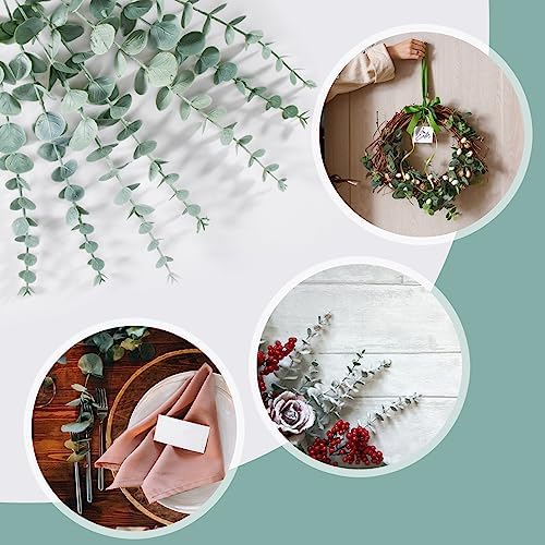 Sukh 24pcs Artificial Eucalyptus Stems for Decor