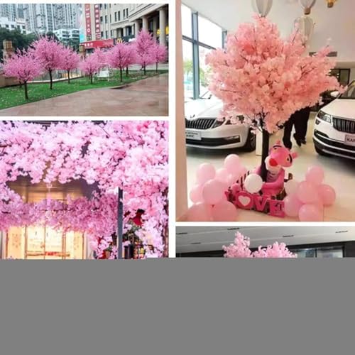 QIUPAI Artificial Cherry Blossom Tree 12x08m Wedding Decor