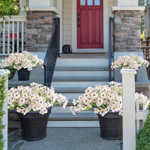 24 Bundle Artificial Flowers for Home Garden Decor