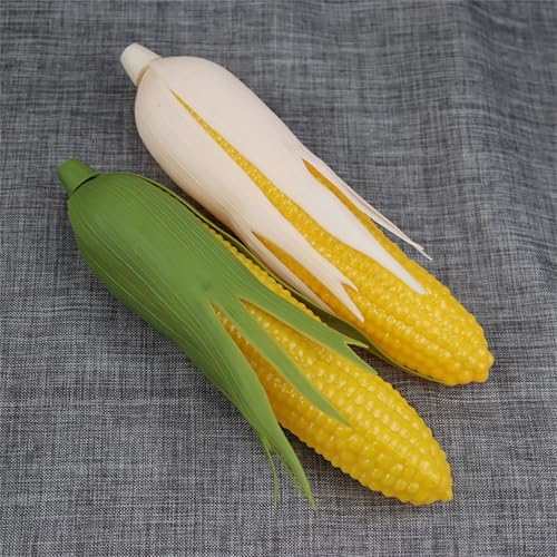 6Pcs Artificial Corn for Thanksgiving Display and Photo Props