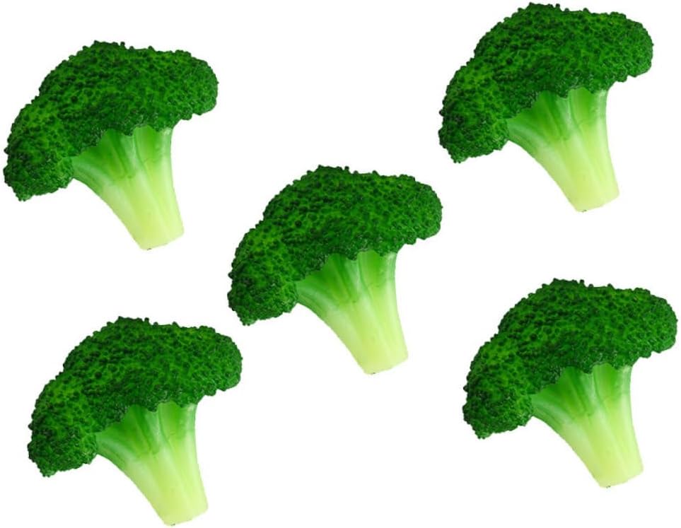 STOBAZA 10pcs Realistic Broccoli Artificial Decor Display Props