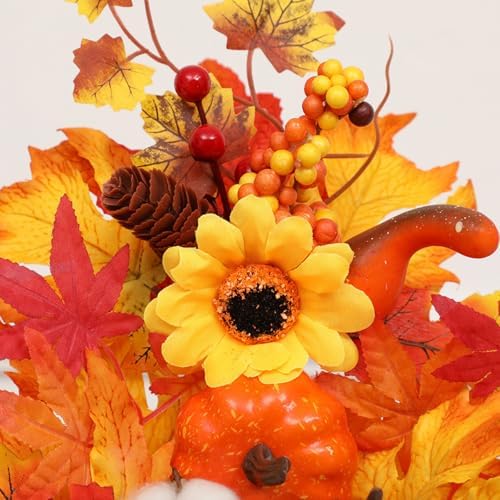 Ochine 12 Inch Artificial Pumpkin Fall Decor for Home