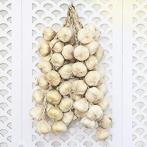 Lifelike Artificial Garlic String 2PCS Kitchen Decoration