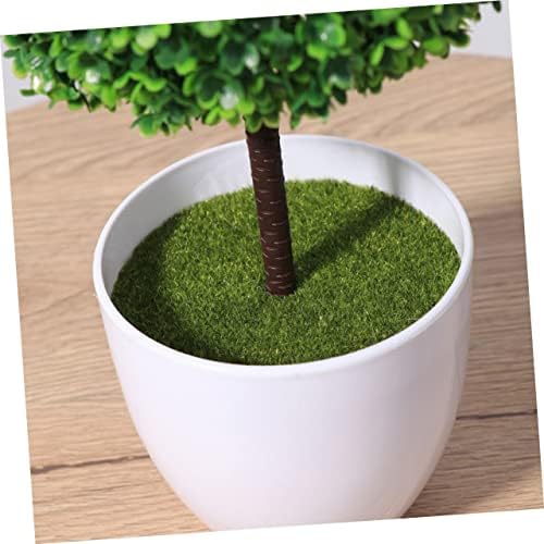 6pcs Artificial Topiaries for Home Office Window Sill Decor